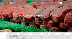 Desktop Screenshot of gormansmeat.com